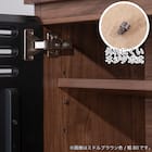 サイドボード(SMストーネ 幅80cm MBR)【島忠ホームズ商品】 5枚目画像
