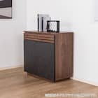 サイドボード(SMストーネ 幅80cm MBR)【島忠ホームズ商品】 9枚目画像