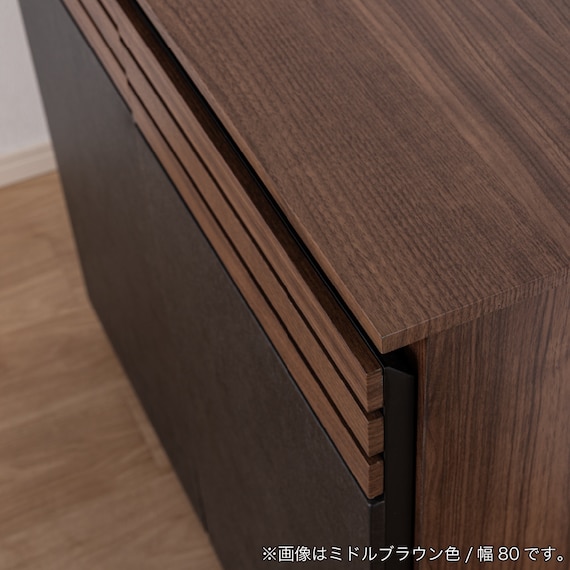 サイドボード(SMストーネ 幅80cm MBR)【島忠ホームズ商品】 13枚目画像