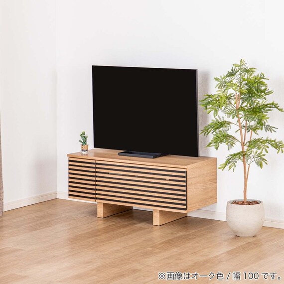 ローボード(SMバイレ 幅100cm WN)【島忠ホームズ商品】 2枚目画像