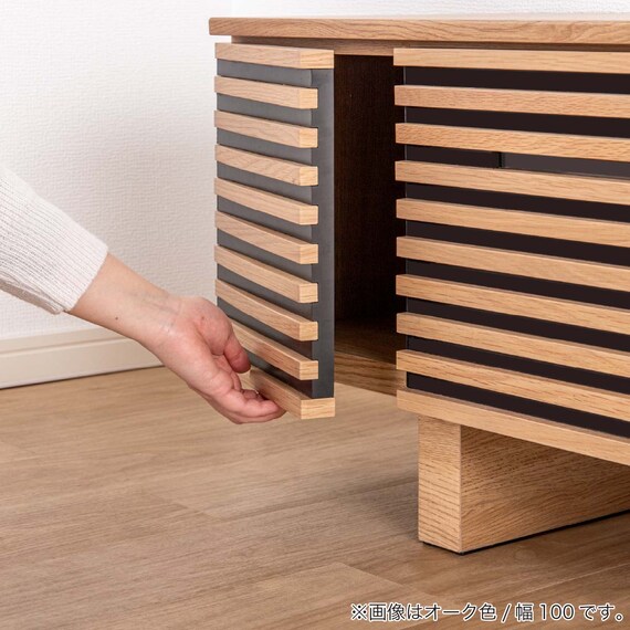 ローボード(SMバイレ 幅100cm WN)【島忠ホームズ商品】 5枚目画像