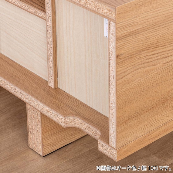 ローボード(SMバイレ 幅100cm WN)【島忠ホームズ商品】 17枚目画像
