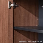 サイドボード(ブライト2 幅80cm ブラック/グレー)【島忠ホームズ商品】 17枚目画像