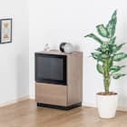 TVサイドキャビネット(エディディア 幅50cm グレー(ヒダリ))【島忠ホームズ商品】 1枚目画像