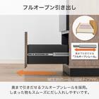 TVサイドキャビネット(エディディア 幅50cm グレー(ヒダリ))【島忠ホームズ商品】 7枚目画像