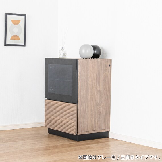 TVサイドキャビネット(エディディア 幅50cm グレー(ヒダリ))【島忠ホームズ商品】 11枚目画像