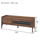 テレビボード(CZ001 120 MBR) 8枚目画像