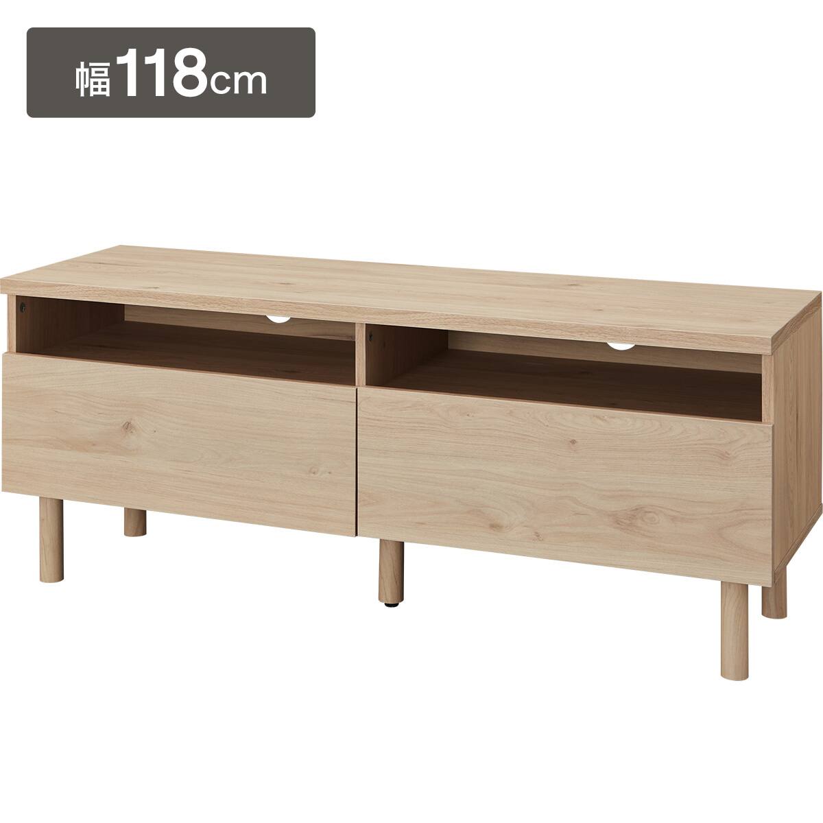 shizu　ニトリ/ テレビ台　/ 幅118 / 一人暮らし/ 新品 テレビボード(AR01 118 NA) | ニトリネット【公式】 家具・インテリア通販