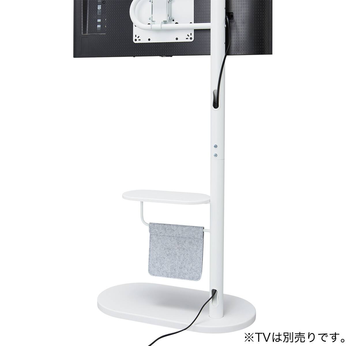 テレビスタンド キャスター付き(ホワイト) キャスター付きテレビスタンド(LU121 60 WH) | ニトリネット【公式