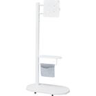 キャスター付きテレビスタンド(LU121 60 WH) 5枚目画像