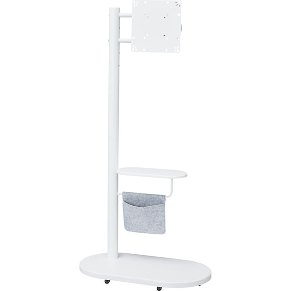 キャスター付きテレビスタンド(LU121 60 WH) 5枚目画像