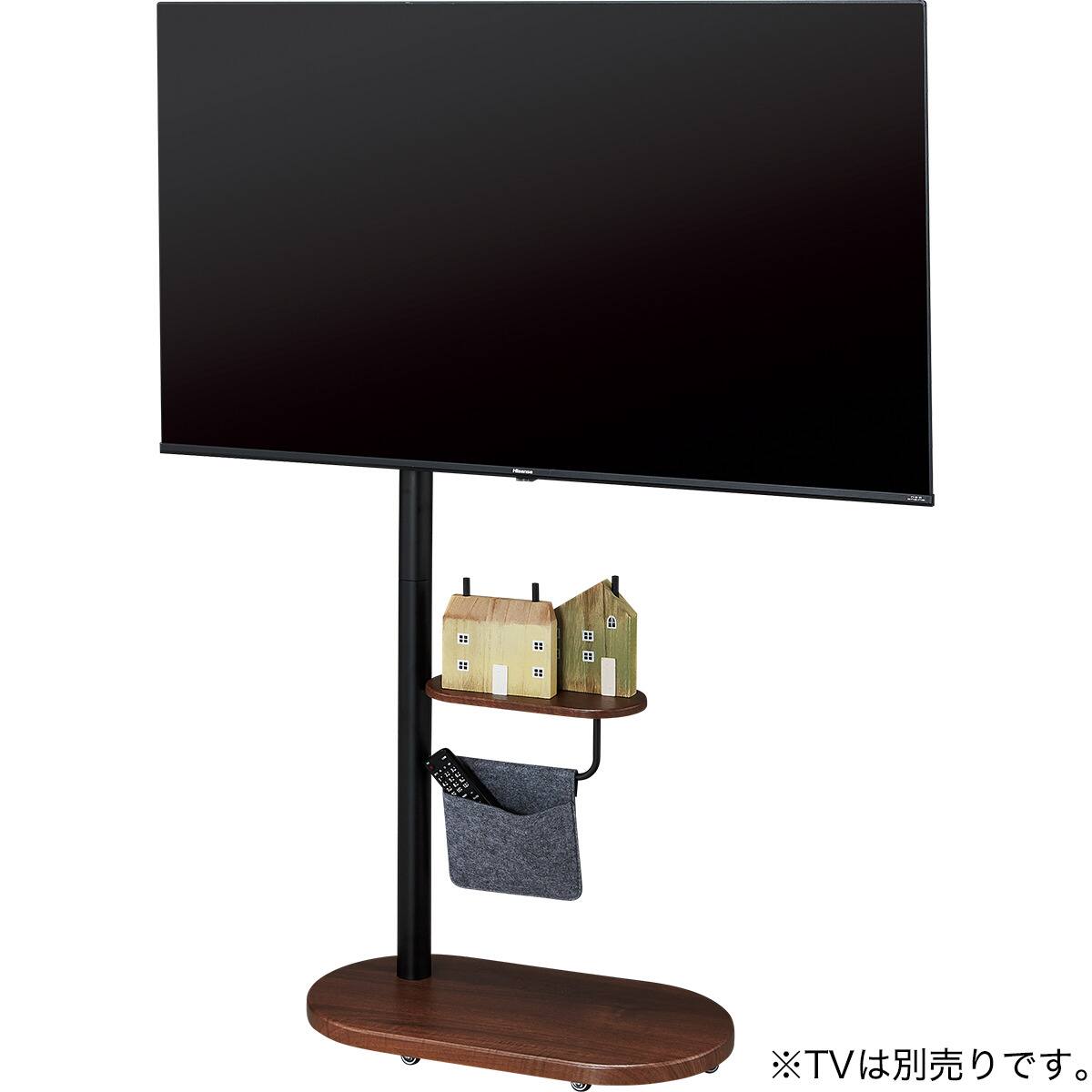 ニトリ　キャスター付き　テレビ台 キャスター付き セッティングフリーテレビスタンド(OD01 ミドル