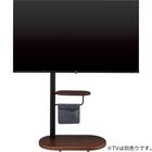 キャスター付きテレビスタンド(LU121 60 BK) 2枚目画像