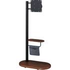 キャスター付きテレビスタンド(LU121 60 BK) 3枚目画像