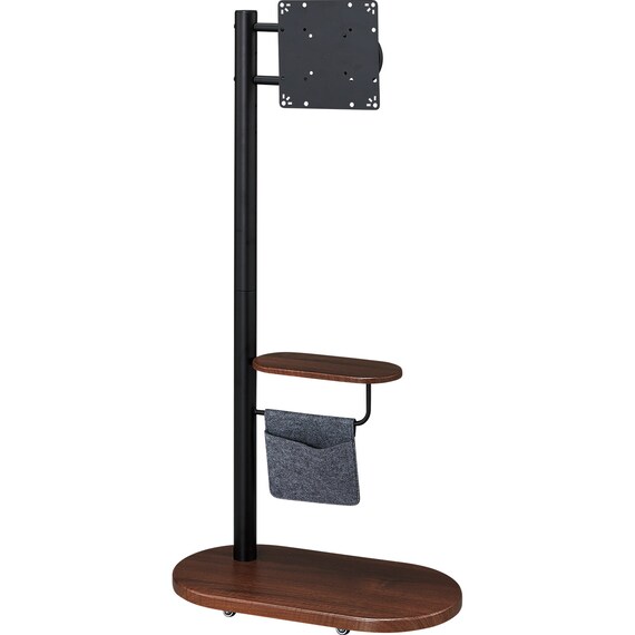 キャスター付きテレビスタンド(LU121 60 BK) 3枚目画像