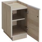 サイドキャビネット(ニーズ3 SC WW/GY) 3枚目画像