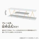テレビボード(IT157 120 WH) 4枚目画像
