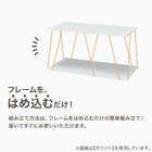 ローテーブル(IT157 8040 WH) 4枚目画像