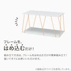 ローテーブル(IT157 8040 WH) 4枚目画像