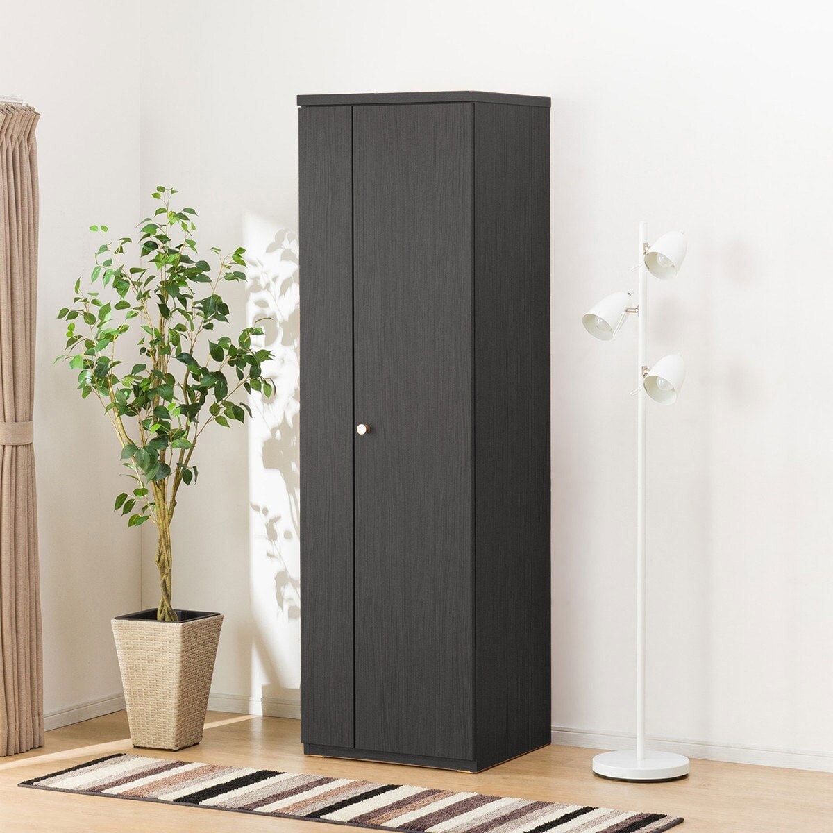 ワードローブ(クエスT 60WR BK) | ニトリネット【公式】 家具