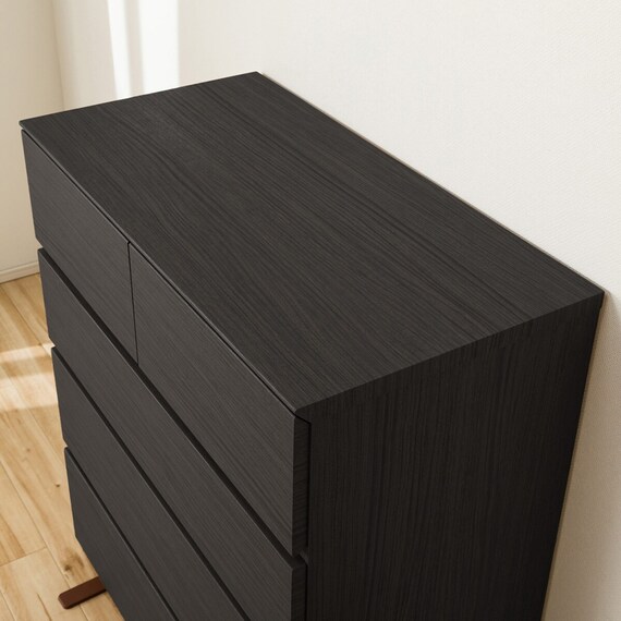 ローチェスト(クエス 80-4LC BK) 12枚目画像