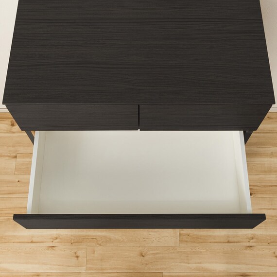 ローチェスト(クエス 80-4LC BK) 14枚目画像