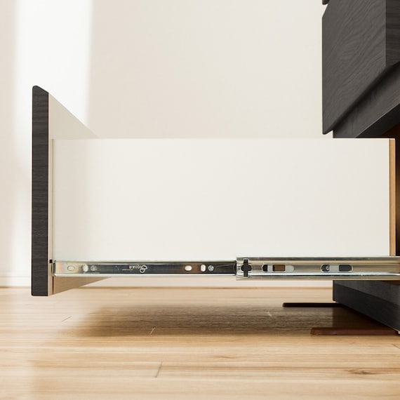 ローチェスト(クエス 80-4LC BK) 16枚目画像