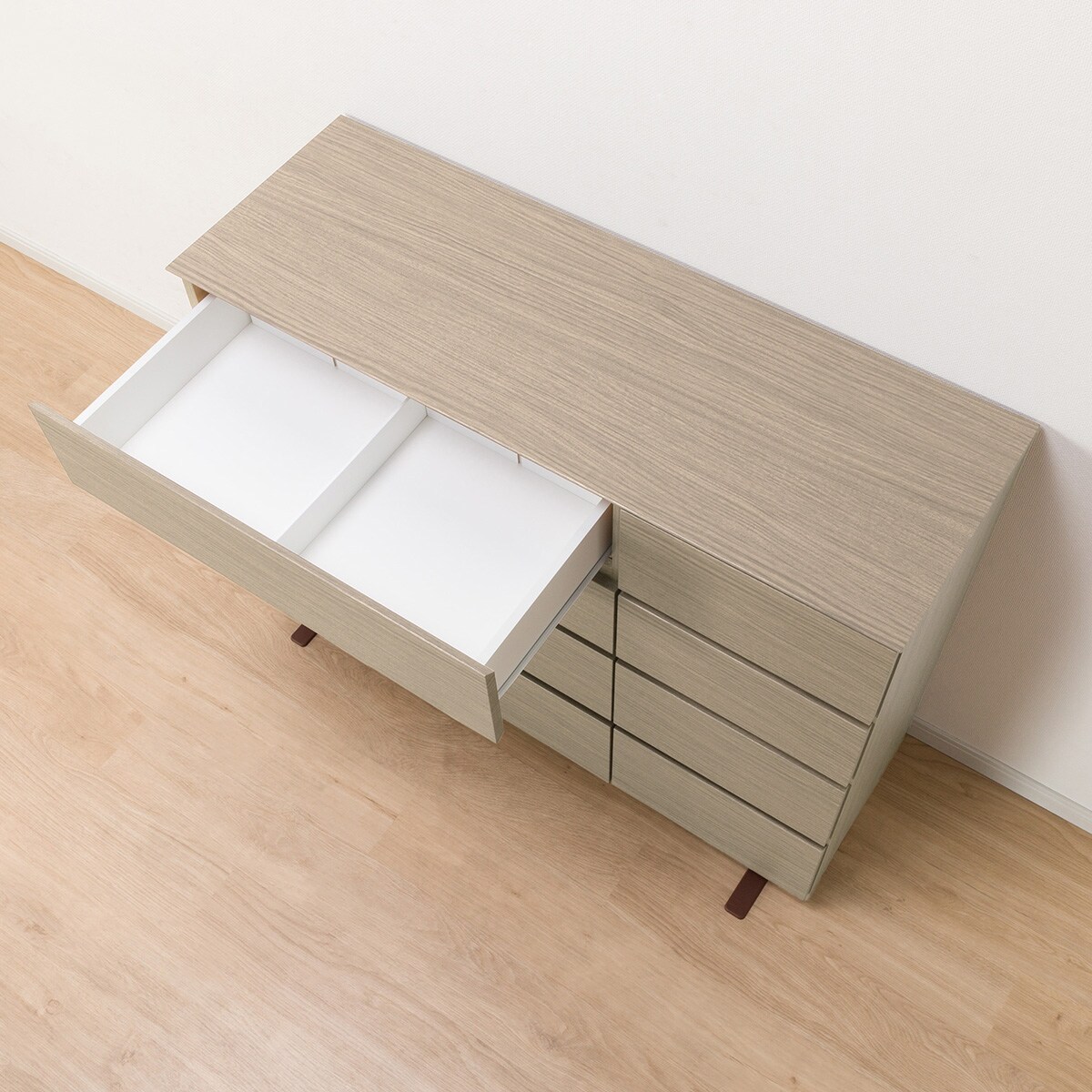 ニトリ ローチェスト クエス 120幅 ニトリ ローチェスト(クエス 120-2LC GY) : ニトリ Yahoo!店