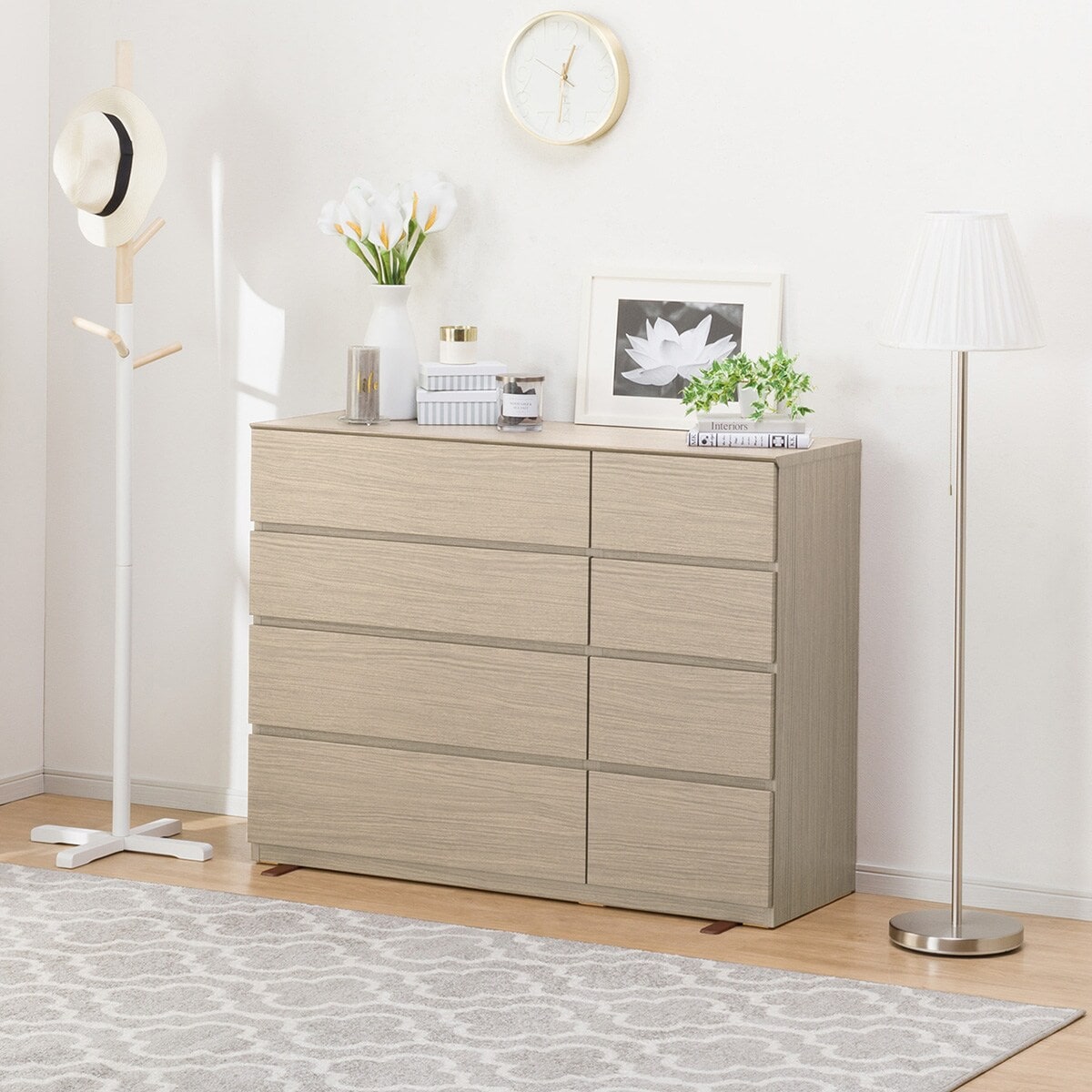 ローチェスト(クエス 120-4LC GY) | ニトリネット【公式】 家具