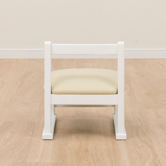 仏壇用チェア(BD005 WW) 4枚目画像