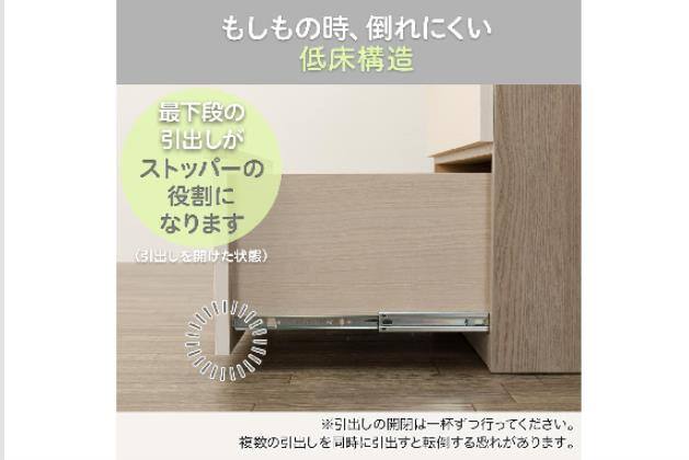 ﾛｰﾁｪｽﾄﾆｰｽﾞ3 80LC WW/GY | ニトリネット【公式】 家具・インテリア通販