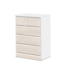 日本製 多サイズチェスト 幅60cm(4段 WH) 1枚目画像