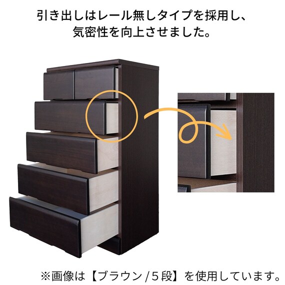 日本製 多サイズチェスト 幅80cm(5段 WH) | ニトリネット【公式】 家具 