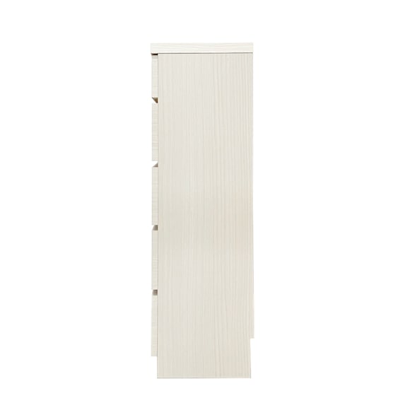 多サイズ薄型チェスト(幅44.5cm 5段 WH) 3枚目画像