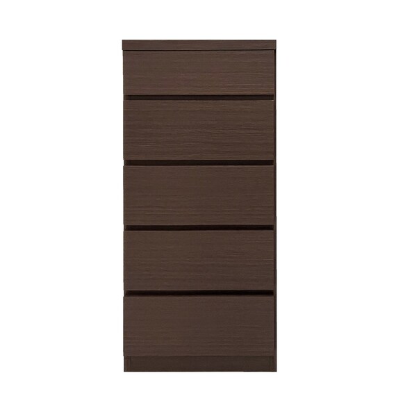 多サイズ薄型チェスト(幅44.5cm 5段 BR) | ニトリネット【公式】 家具