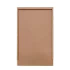 多サイズ薄型チェスト(幅59.5cm 5段 BR) 4枚目画像