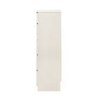 多サイズ薄型チェスト(幅75cm 5段 WH) 3枚目画像