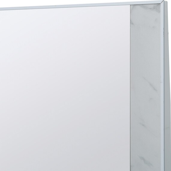 セラミック使用　立てかけミラー(セーラル 895 WH) 4枚目画像