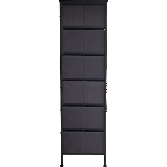 チェスト(MJ002 6段 GY/BK) 6枚目画像
