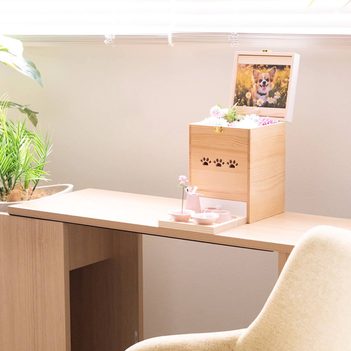 ボックス型ペット仏壇 (NA/WH) | ニトリネット【公式】 家具