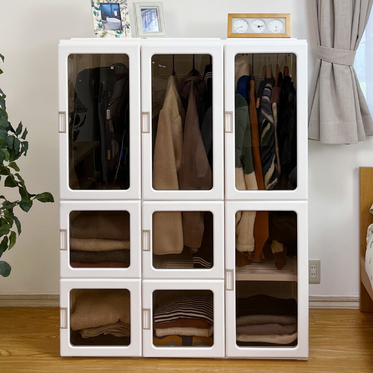 ★GOMAMI★　ニトリ　ウォーレン　3台セット ニトリ レンジラック(OT002 WH/WH) : ニトリ Yahoo!店 - 通販