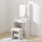 スツール付きドレッサー(FE002 WH) 1枚目画像