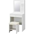スツール付きドレッサー(FE002 WH) 3枚目画像