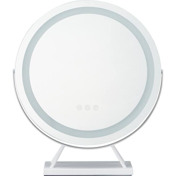 LED搭載置き型ミラー(OD001 WH) 2枚目画像