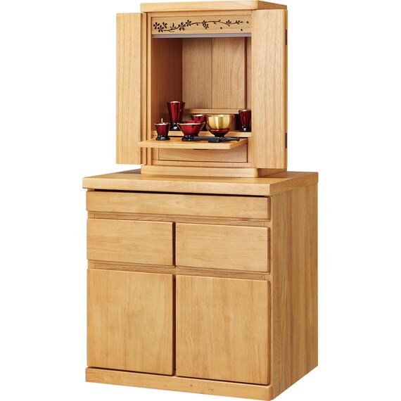 仏壇キャビネット(BD004 5052 LBR) 6枚目画像