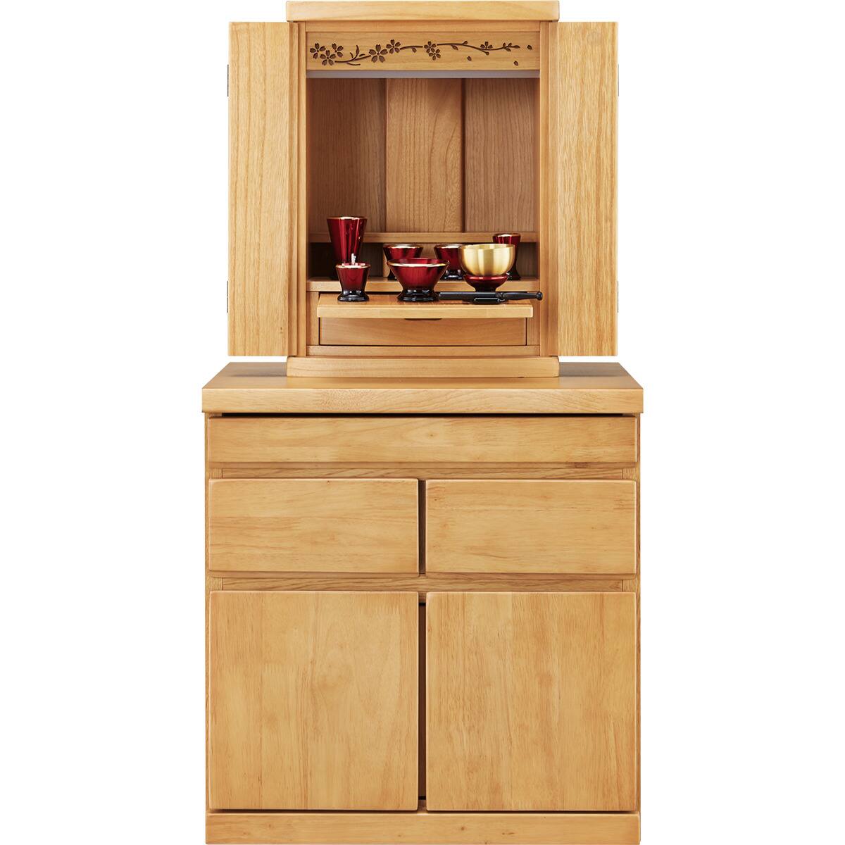 仏壇キャビネット(BD004 5052 LBR) | ニトリネット【公式】 家具