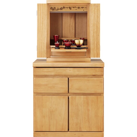 仏壇キャビネット(BD004 5052 LBR) 7枚目画像