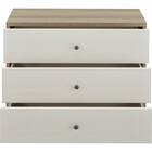 ローチェスト 3段タイプ(リセナ3 6080H WW/GY) 3枚目画像