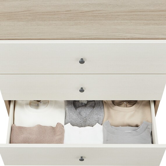 ローチェスト 3段タイプ(リセナ3 6080H WW/GY) 6枚目画像