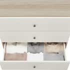 ローチェスト 3段タイプ(リセナ3 6080H WW/GY) 6枚目画像